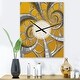 preview thumbnail 11 of 12, Designart 'Time Spiral in Antique Style' Oversized Contemporary Wall CLock 18 in. wide x 23 in. high