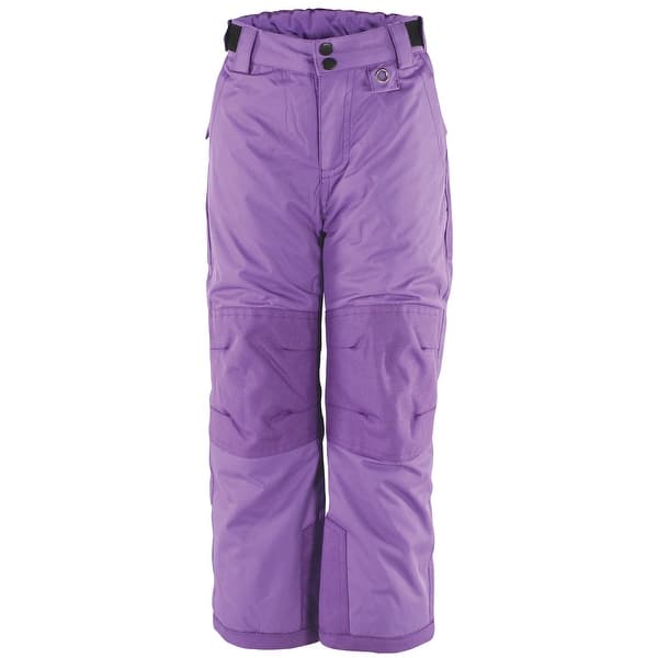 slide 1 of 1, Hudson Baby Unisex Snow Pants, Purple Purple - 2T