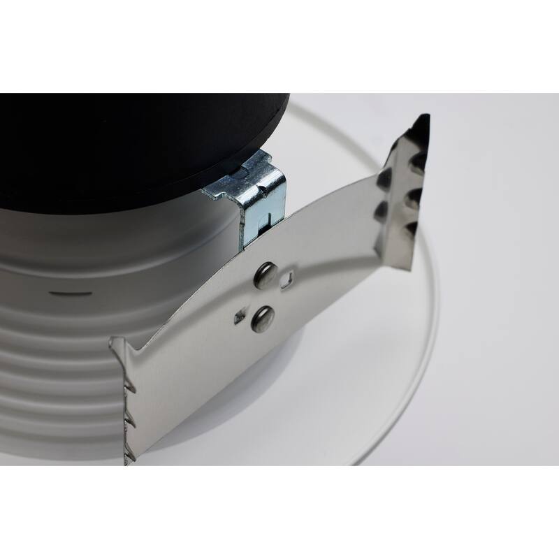 Retrofit Deep Baffle 5.8/7/9.5Ws 27K/30K/35K/40K/50K CCT 4In Round White 120V