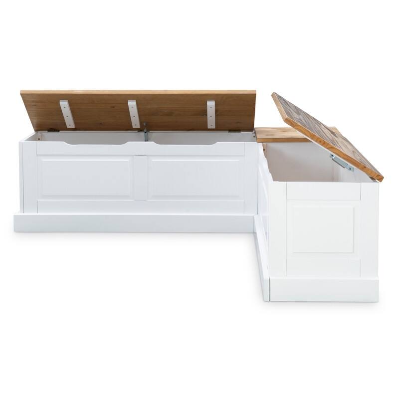 Josie L-shaped Backless Breakfast Nook Bench