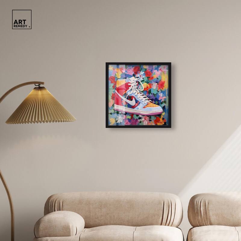 Whimsical Sneaker Shadowbox by Art Remedy