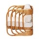 preview thumbnail 4 of 9, Corsa Modern Bohemian Natural Rattan Arm Chair