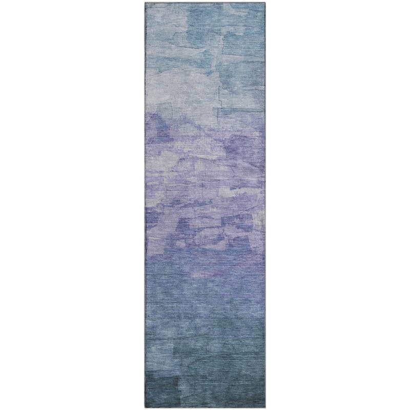 Premium Washable Super Soft Ombre Brushstrokes Mayfield Rug