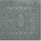 preview thumbnail 10 of 63, SAFAVIEH Handmade Glamour Sherita Modern Viscose Rug 6' Square - Blue/Dark Grey - Square