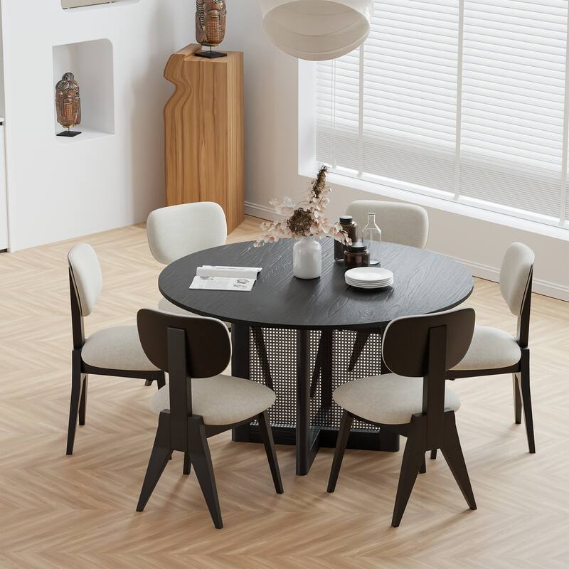 Lumioca Vivica Upholstered Modern Dining Chairs Set of 2