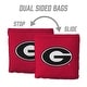preview thumbnail 4 of 3, Georgia Bulldogs NCAA Dual Sided Pro Stop & Slide Cornhole Bags