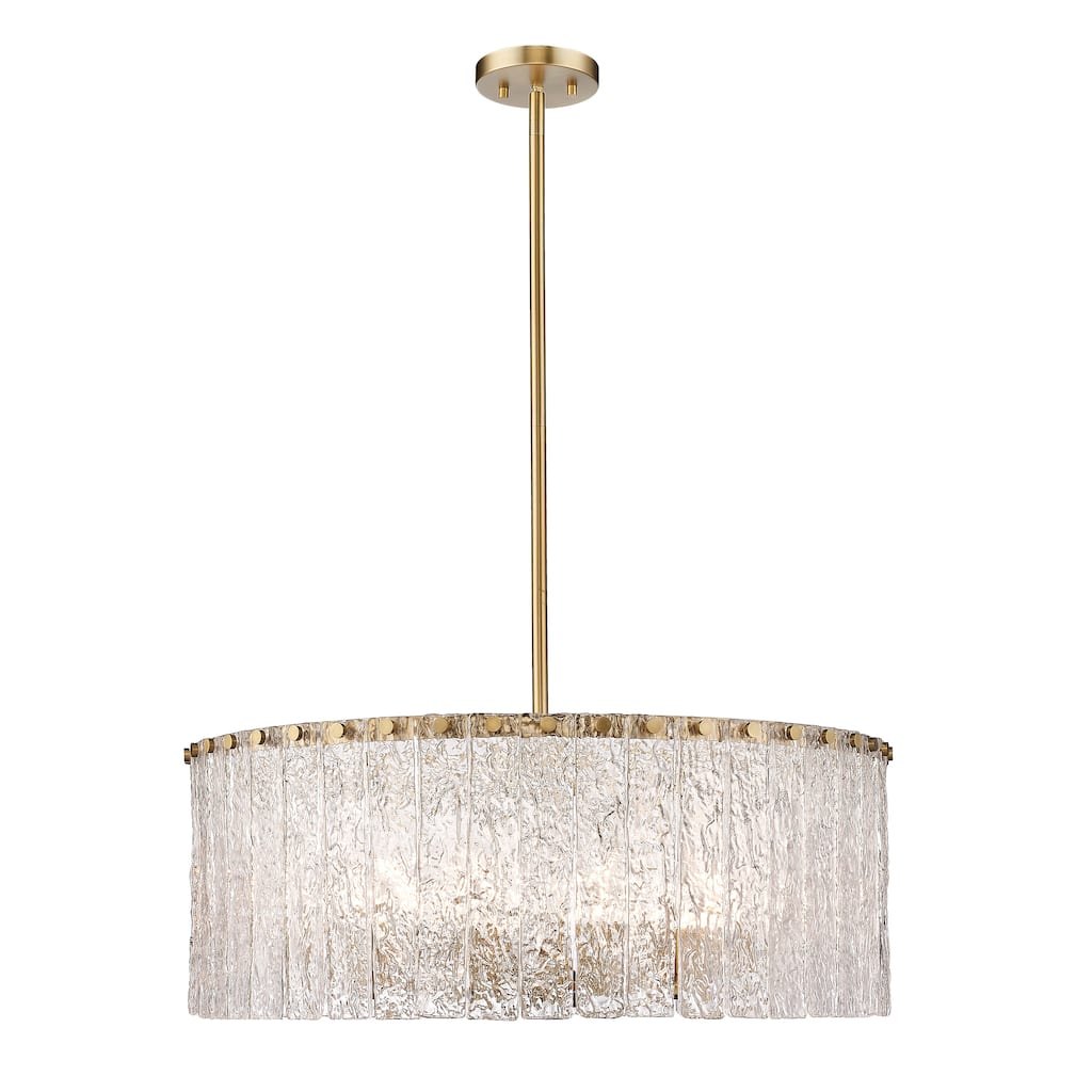 Glacier 10 Light Pendant - Modern Gold