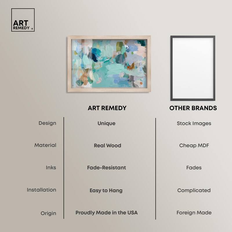Layers of Feeling II Shadowbox by Art Remedy