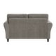 preview thumbnail 14 of 49, Fremont & Park Diboli Chenille 3-Piece Living Room Set - Wood Finish Exposed Feet