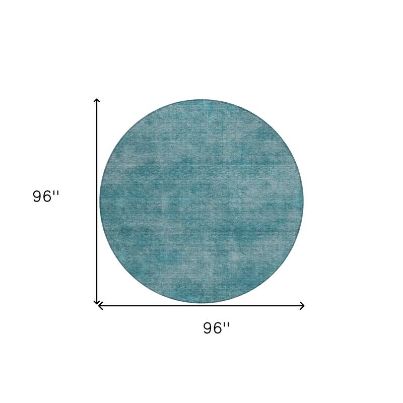 HomeRoots Solid Color Transitional Rectangle Outdoor Rug