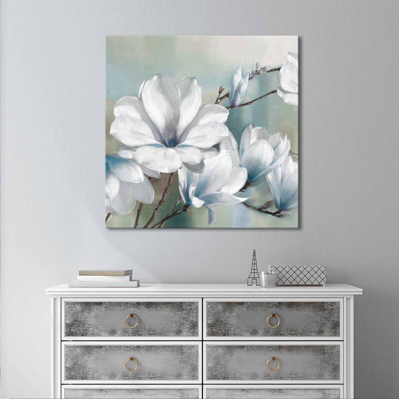 "Spring Magnolias" by Rogier Daniels Print on Canvas
