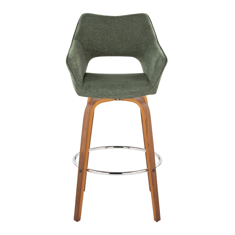 Mustang 30" Fixed-Height Xl Barstool - Set of 2