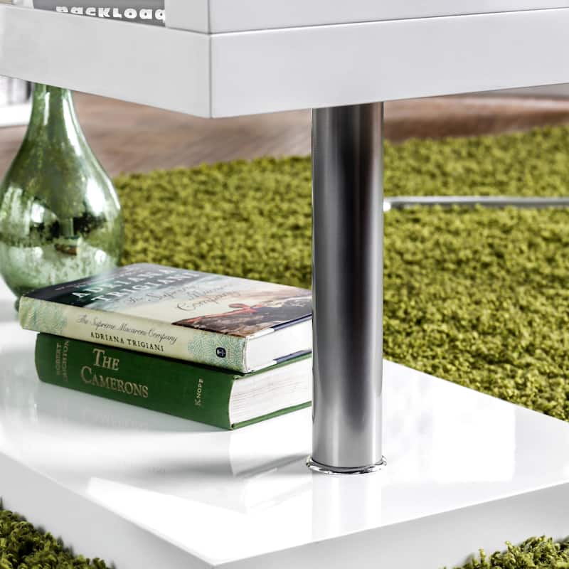 Marisa Contemporary 59-inch Metal Convertible Computer Desk by Furniture of America