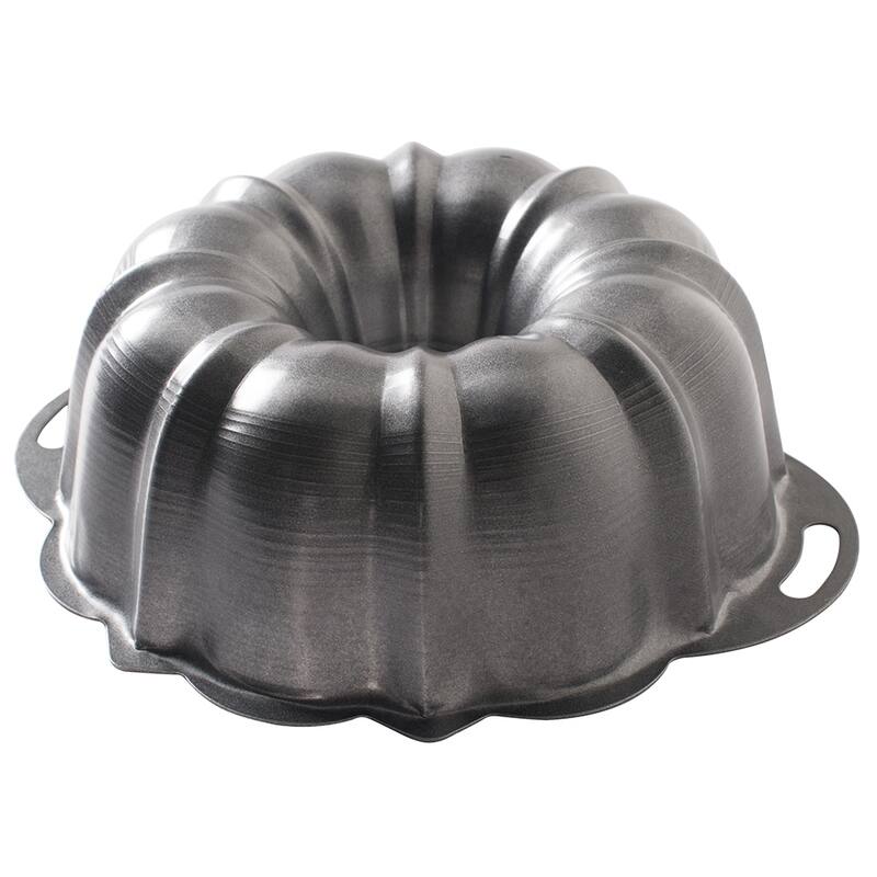 Nordic Ware Pro Form Anniversary Cake Pan, 12 Cup - Silver