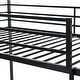 preview thumbnail 9 of 23, Twin over Twin House Bunk Bed with Convertible Slide, Ladder and Safety Guardrail