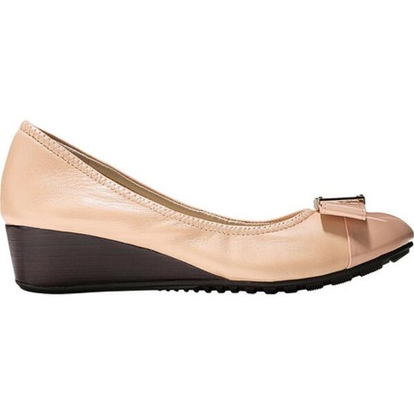 cole haan bow wedge