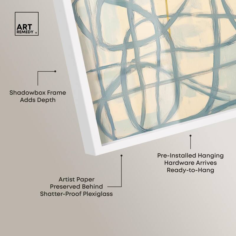Unbroken Line II Shadowbox by Art Remedy