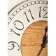 preview thumbnail 20 of 32, Oversized Farmhouse Wall Clock