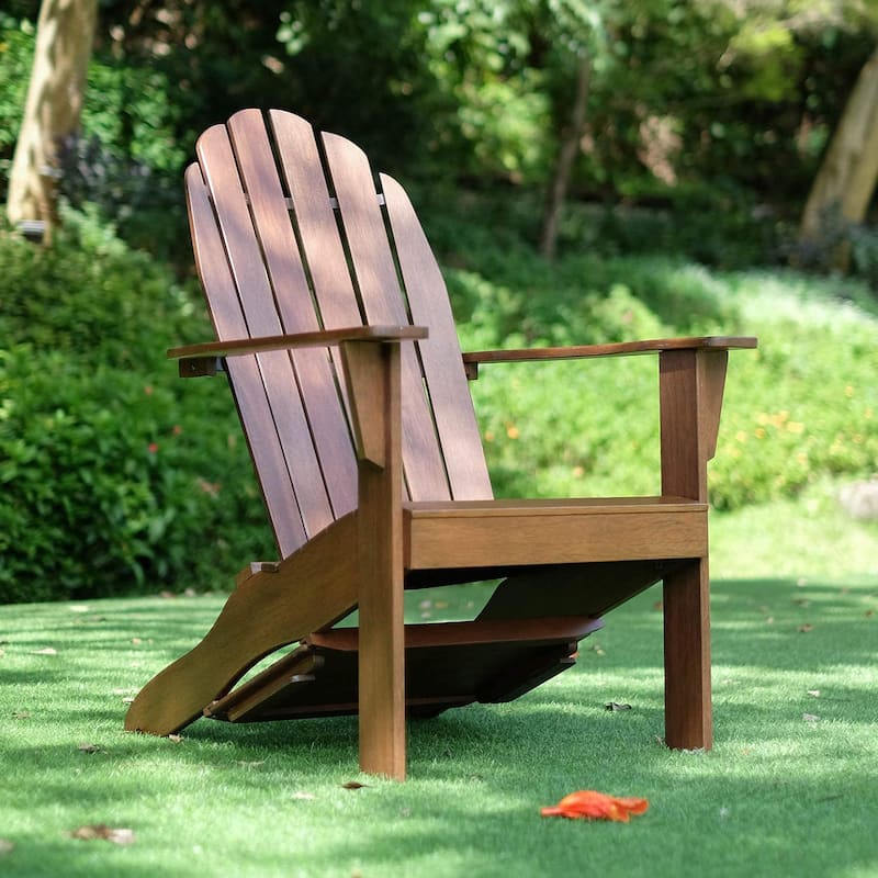 Cambridge Casual Alston Outdoor Wood Adirondack Chairs - Natural