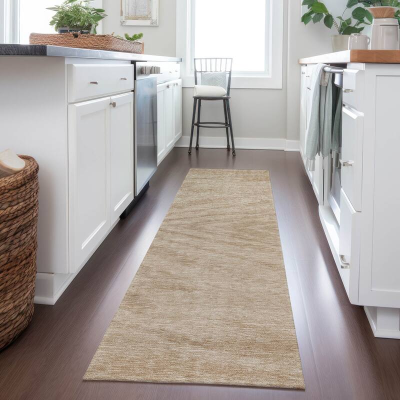 Machine Washable Indoor/ Outdoor Chantille Chevron Modern Rug