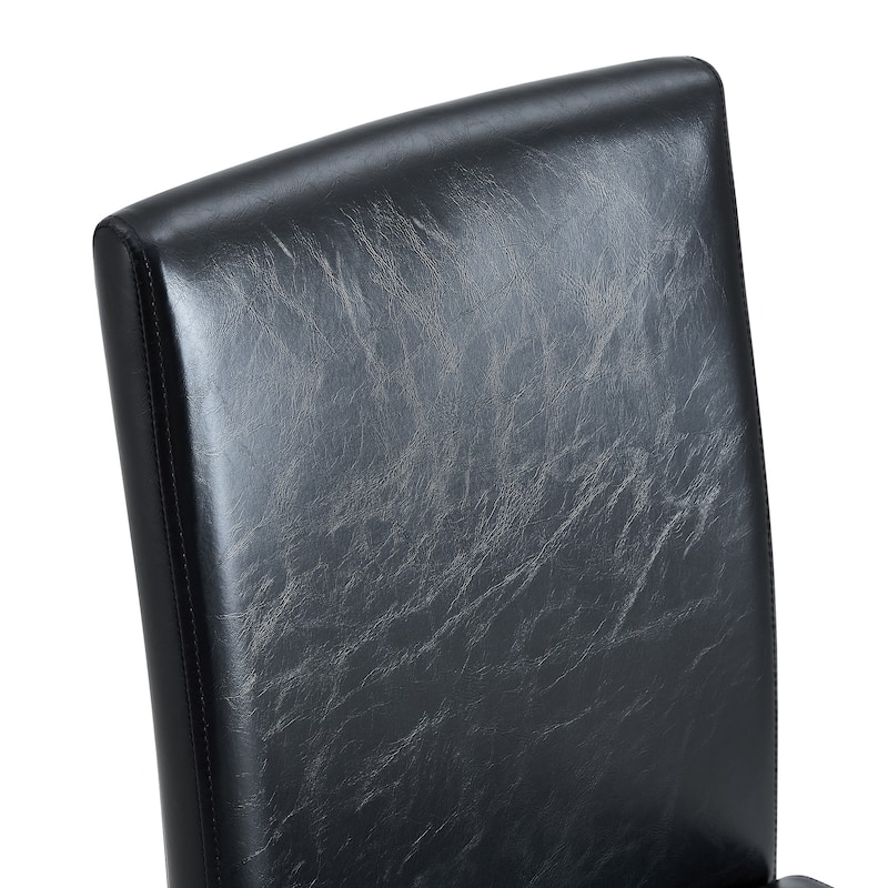 63-Inch Rectangular Dining Table Set with Tempered Glass Top and Chairs, Modern Kitchen & Living Room Dining Set for Apartments