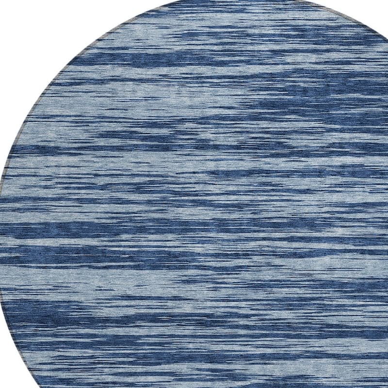 HomeRoots Abstract Modern Rectangle Outdoor Rug