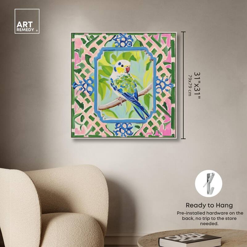 Garden Gate II Canvas by Art Remedy