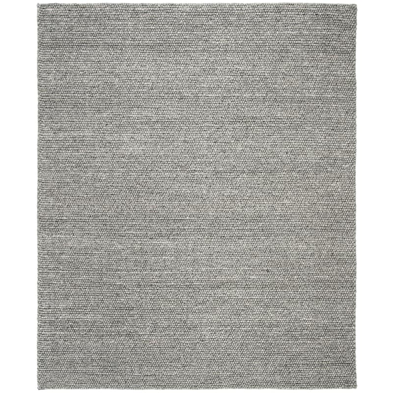 Lauren Ralph Lauren Handmade Carisbrooke Solid Wool Rug - 10' x 14' - Dark Grey - Rectangle