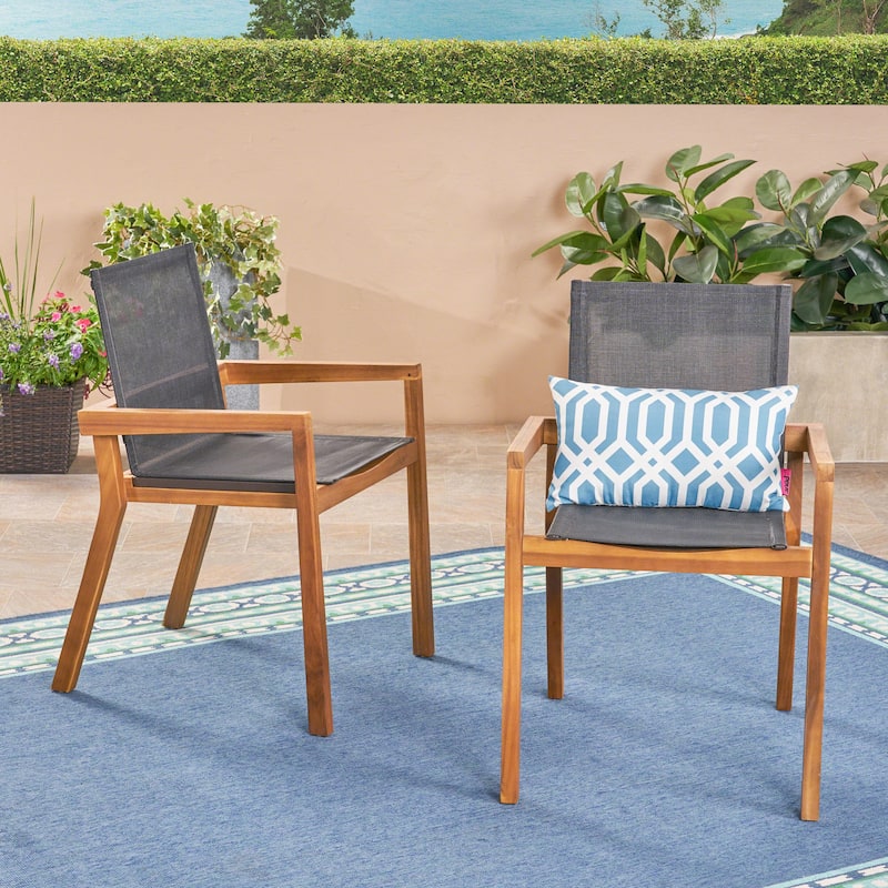 3 Piece Outdoor Belfast Dining Chair for Garden, Backyard, Lawn