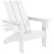 preview thumbnail 51 of 58, Shoreside Kids Outdoor Poly Adirondack Chair with Side Table 3-Piece Set