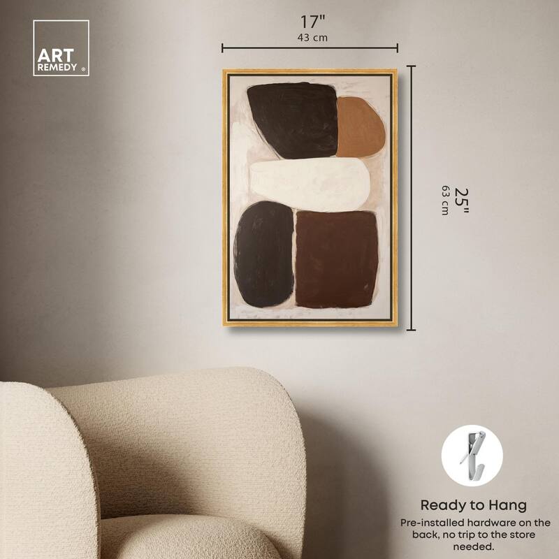 Asymmetrical Balance I Canvas by Art Remedy