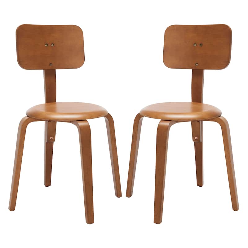 SAFAVIEH Vicie Stackable Dining Chair (Set of 2)