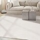 preview thumbnail 16 of 21, Calvin Klein Balance Abstract Geometric Linear Area Rug 7'10" x 9'10" - Ivory/Grey