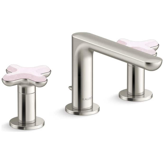 Kallista P32704-RST 002 Collection 1.2 GPM Widespread Bathroom Faucet - Polished Nickel