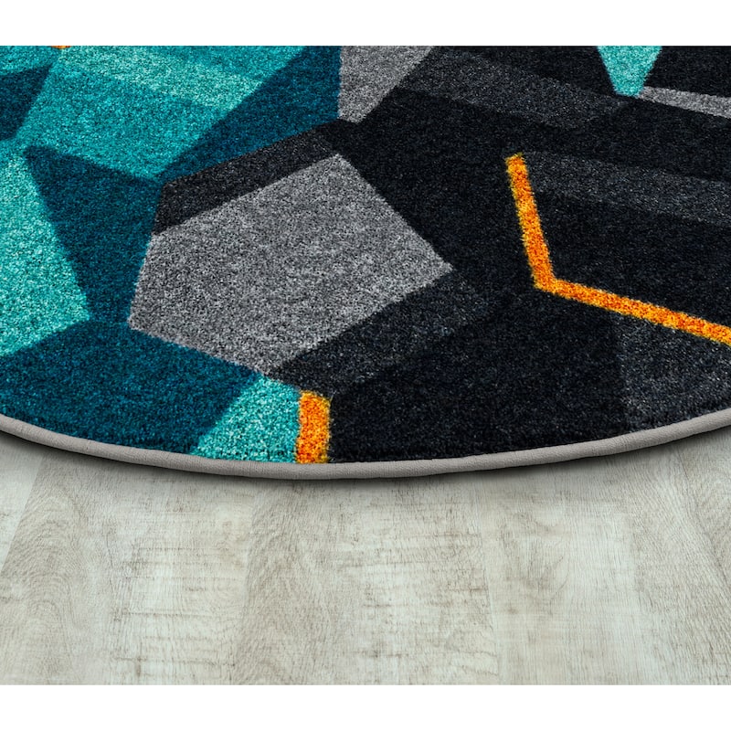 Joy Carpets Kid Essentials Stealth Area Rug