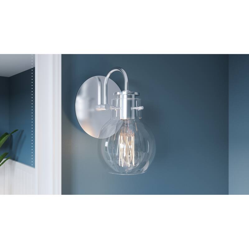 Quoizel Andrews Antique Nickel 1-Light Wall Sconce