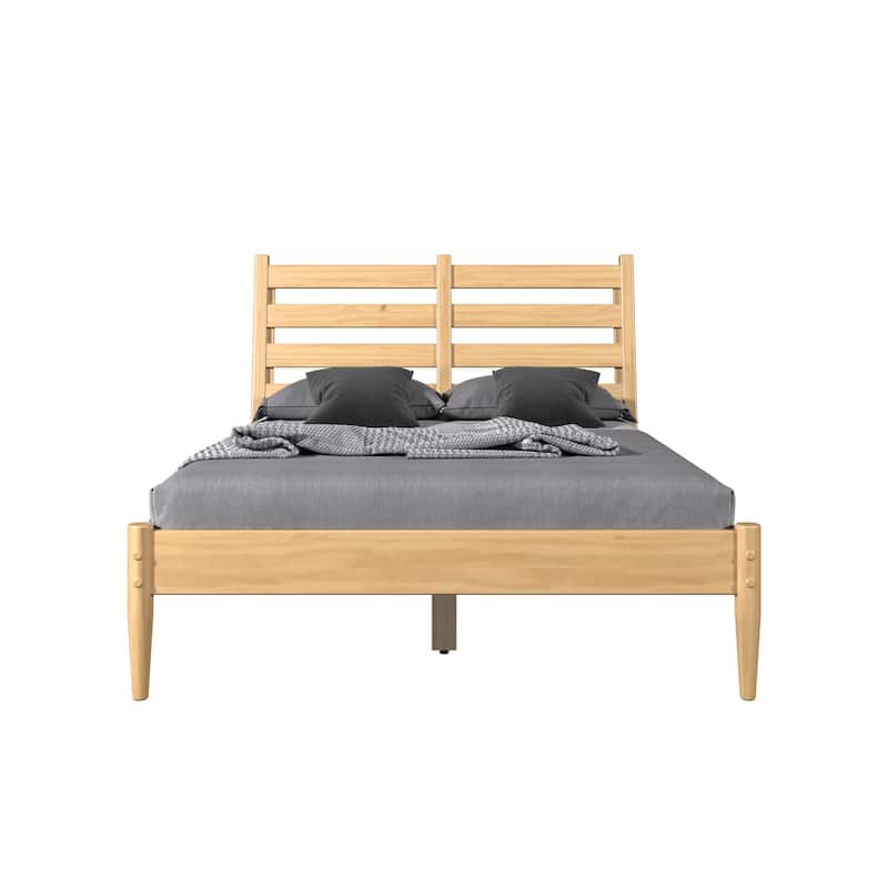 Mid-Century Slat Bed - Full Size