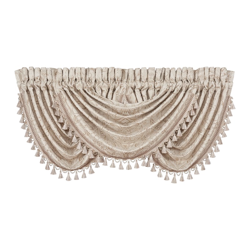 J. Queen New York Trinity Window Waterfall Valance