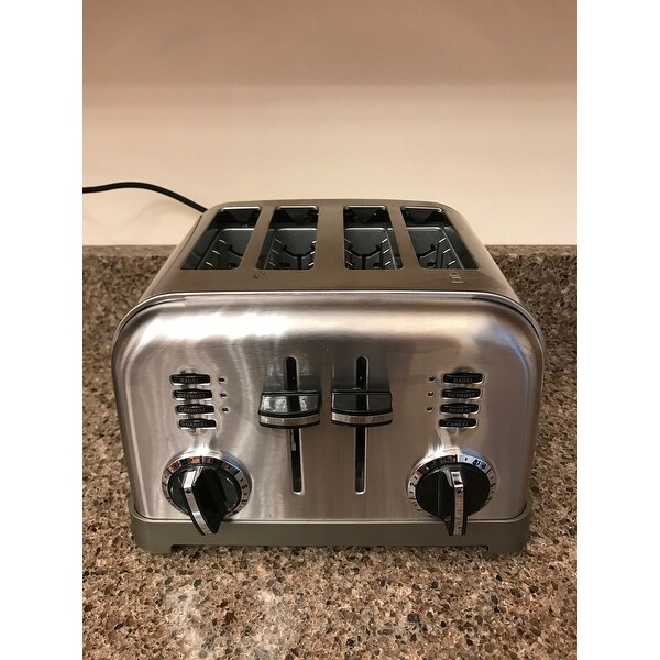 Shop For Cuisinart Cpt 180 Metal Classic 4 Slice Toaster Brushed Stainless Get Free Shipping On Everything At Overstock Your Online Kitchen Dining Outlet Store Get 5 In Rewards With Club O 22392485 Shipped with usps priority mail. shop for cuisinart cpt 180 metal