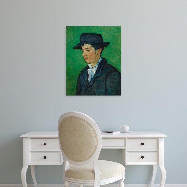Easy Art Prints Vincent Van Gogh's 'Portrait of Armand Roulin' Premium Canvas Art