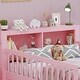 preview thumbnail 30 of 34, Twin Size Bed with Headboard Storage Rack, Two Under-Bed Drawers, Three-Side Guardrails for Safety and Security,White