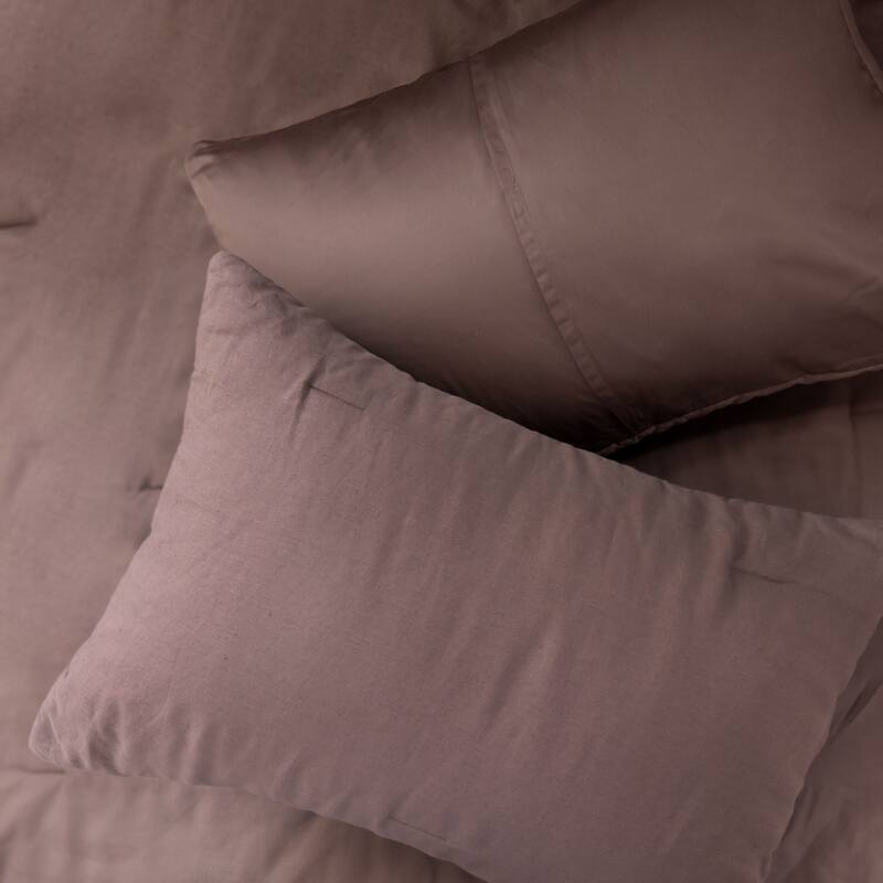 French Linen Comforter & Sham Set by BOKSER HOME