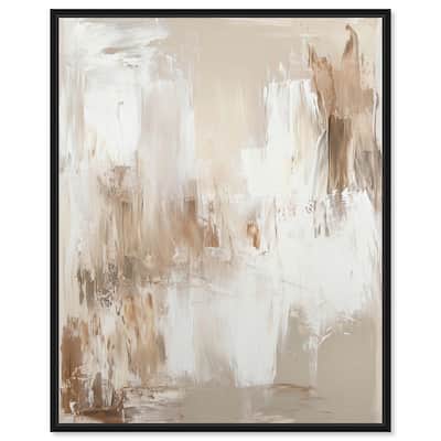 Latte Layers I Canvas by Art Remedy