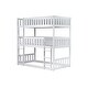 preview thumbnail 26 of 48, Twin Size Wooden Triple Bunk Bed with Ladders and Guardrails, Twin Over Twin Over Twin Detachable Bunk Bedframe for Kids