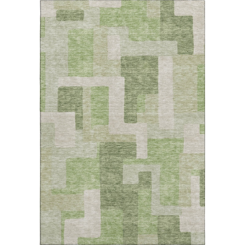 Premium Washable Super Soft Geo Casual Mayfield Rug