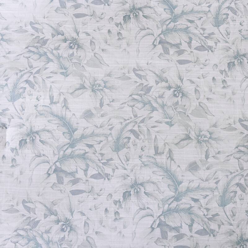 Tommy Bahama Orchid Bay Cotton Reversible Blue Comforter Set