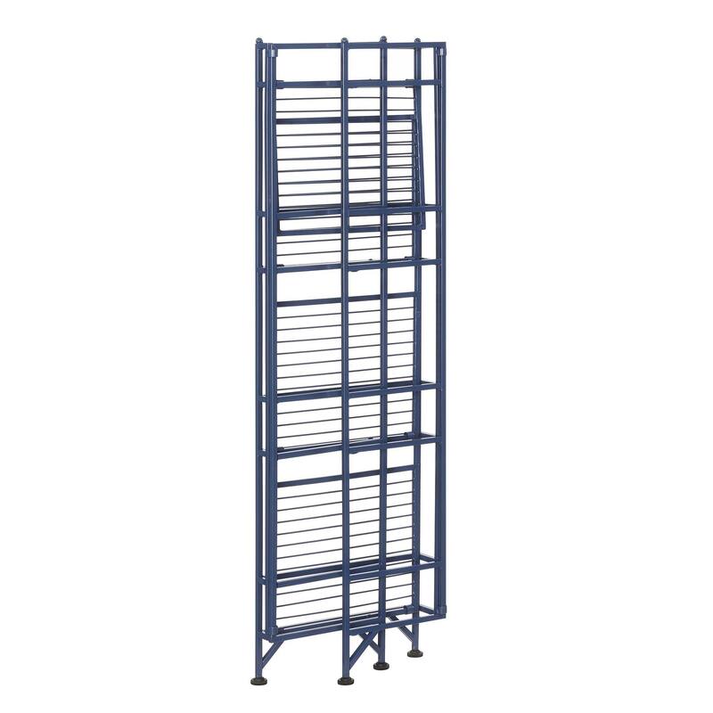 Convenience Concepts Xtra Storage 4 Tier Folding Metal Shelf