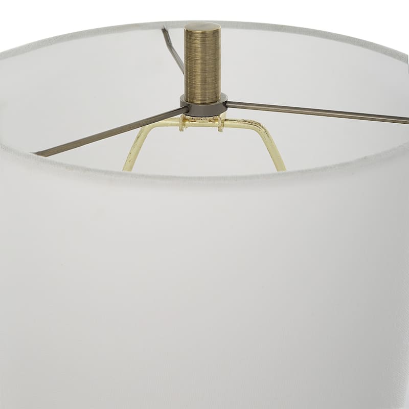 Reverse Tapered Shade Buffet Lamp - 36" - Black