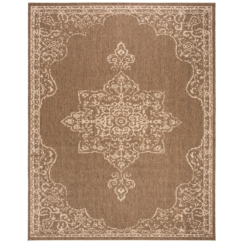 SAFAVIEH Linden Pascalle Indoor/ Outdoor Waterproof Patio Backyard Rug