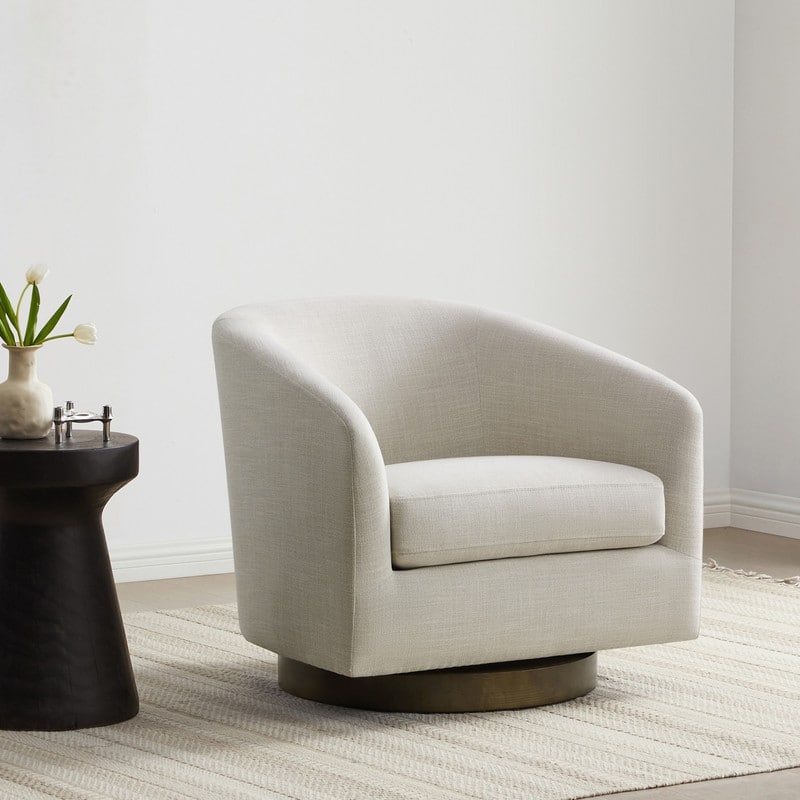 Spruce & Spring Liam Swivel Accent Chair